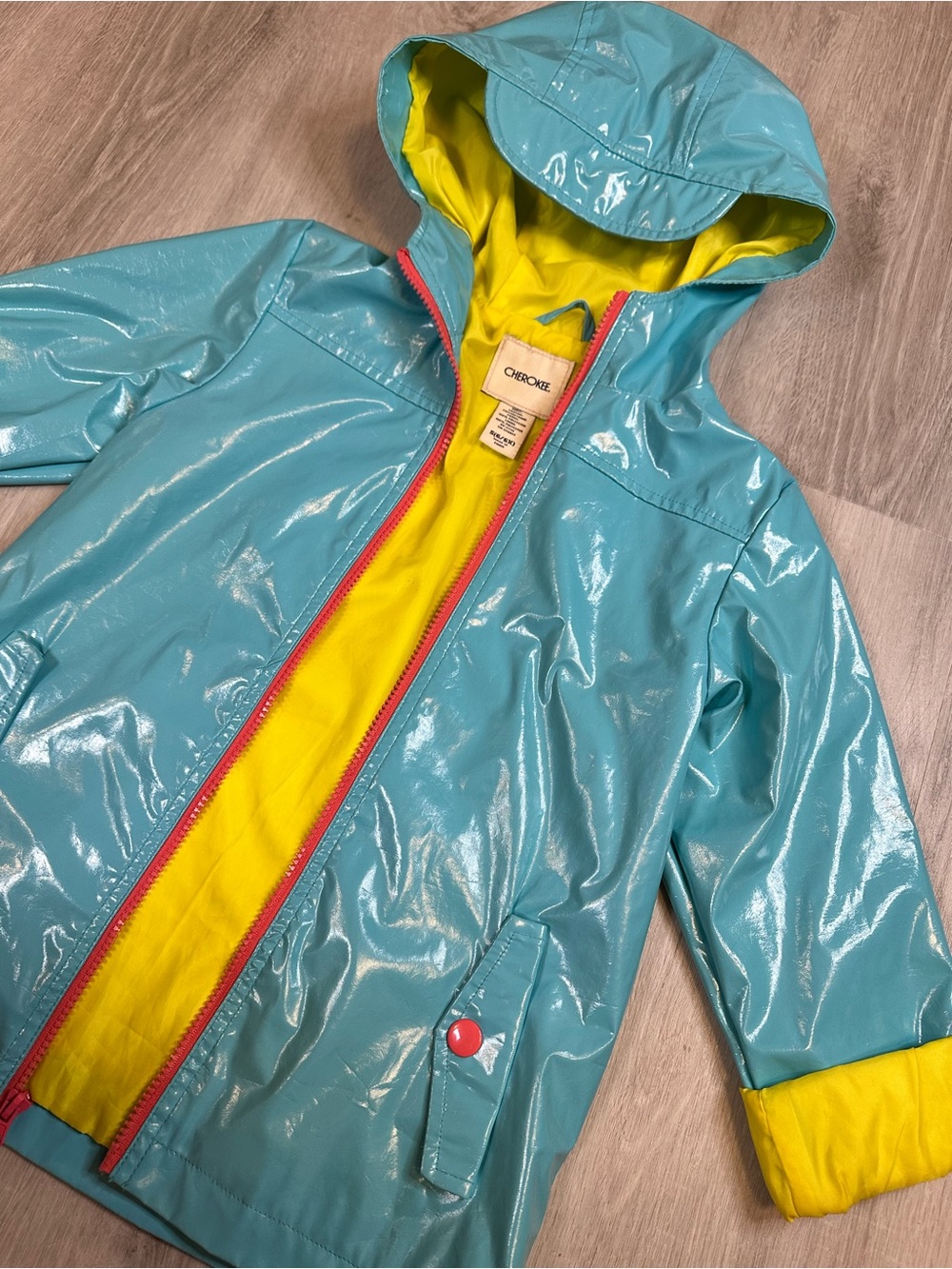 Cherokee - Kids Multicolored Rain Coat - S (6/6X)